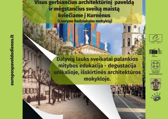 KVIETIMAS Į EUROPOS PAVELDO DIENAS KURNĖNUOSE!