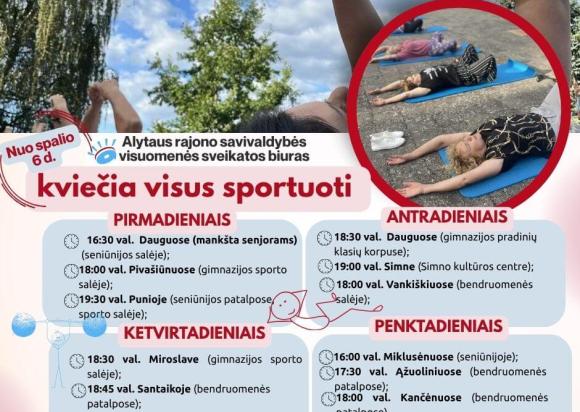 Alytaus rajone  startuoja mankštų sezonas