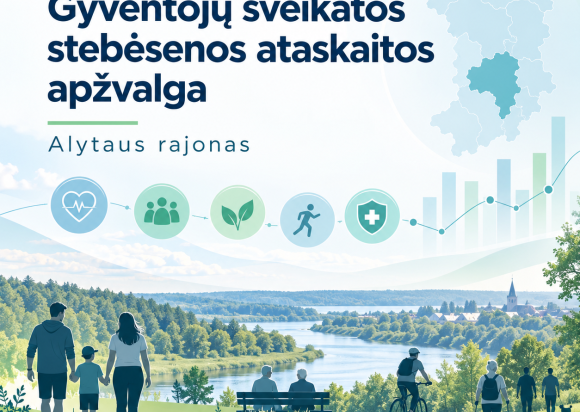 Alytaus rajono gyventojų sveikata 2025 metais: ką atskleidžia naujausia stebėsenos ataskaita?